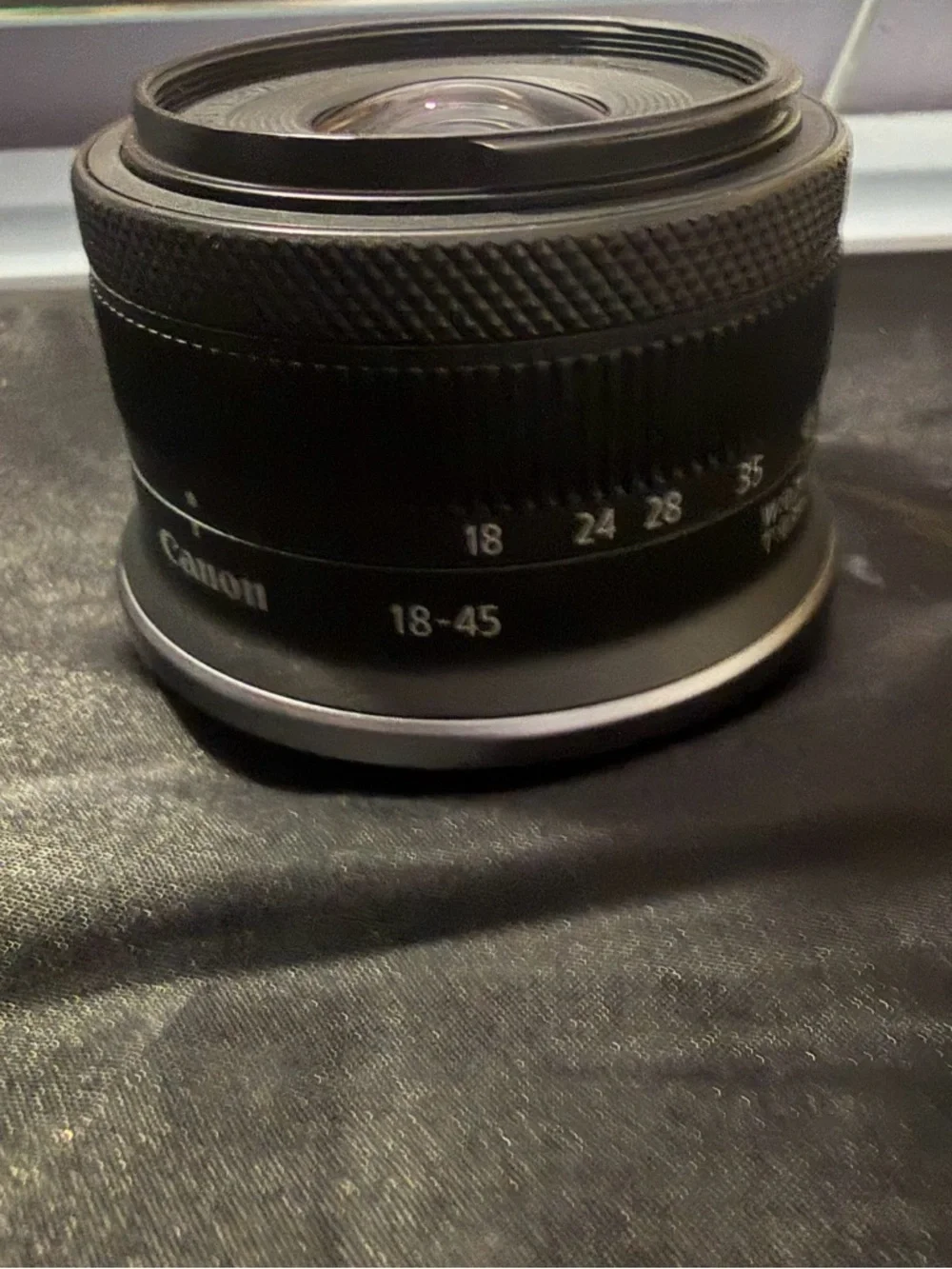 Canon Black Mirrorless EOS Camera Body with Visible Sensor